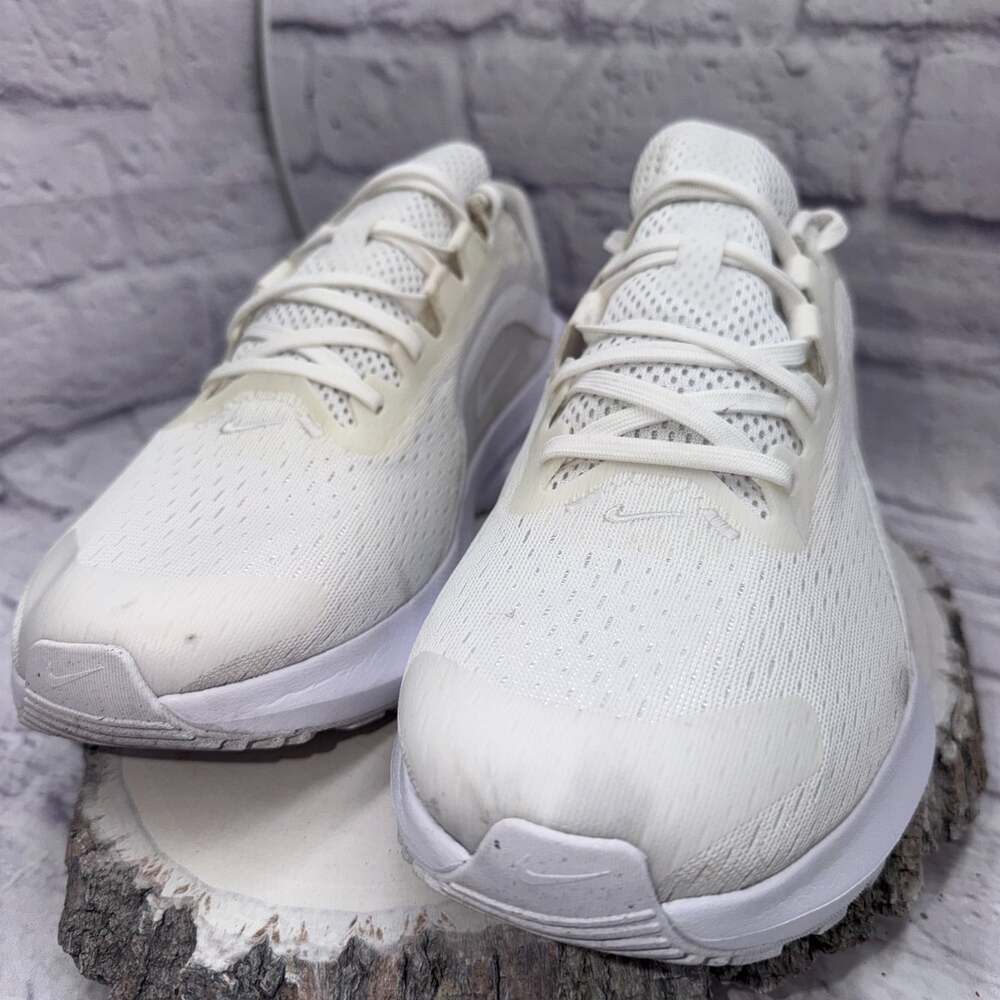 Nike Downshifter 14 Men’s Size 11.5 Running Shoes White IB1895-104 EUC - Picture 2 of 12